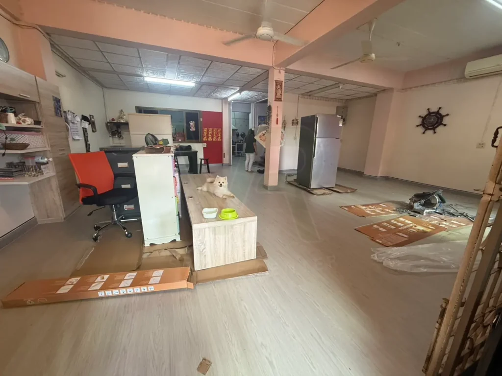 หลังปูพื้น spc