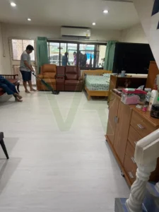 งานปูพื้น spc ทาวน์เฮ้าส์